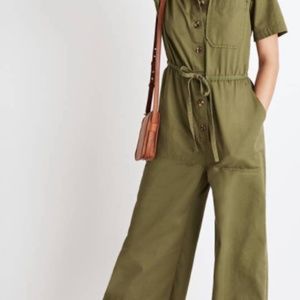 Madewell Wideleg Utility Jumpsuit